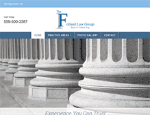 Tablet Screenshot of legalservicesclovisca.com